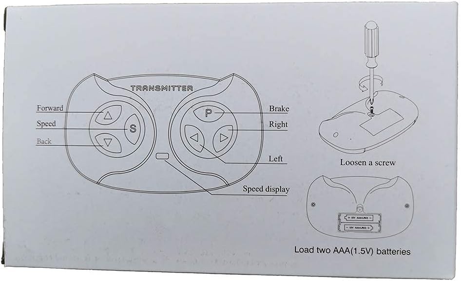 2.4G Bluetooth Remote Control and JR1958RX-2S Receiver Kit Kids Powered Ride …