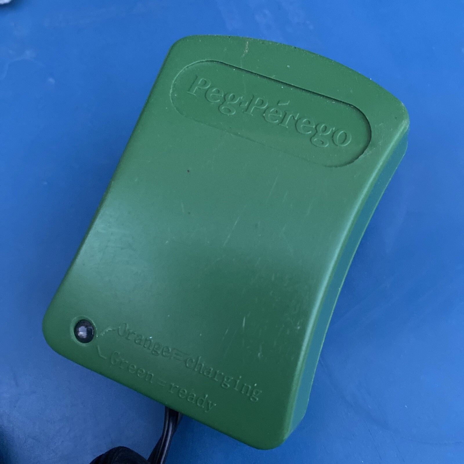 OEM Peg Perego 6V Green Battery Charger 25200012 AC Adapter Plug Thomas Train