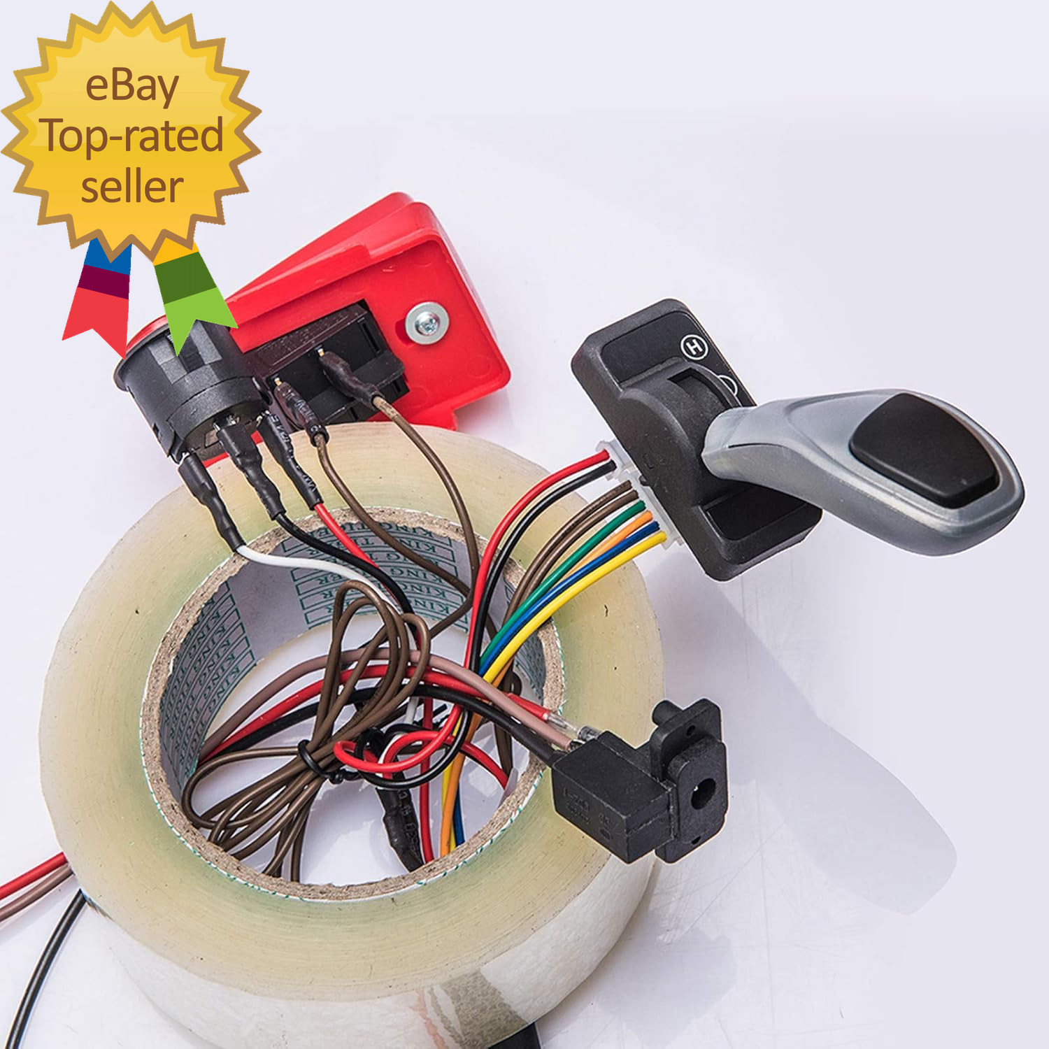 Kids Electric Cars 12V Wiring Harness Remote Control Circuit Borad Switch