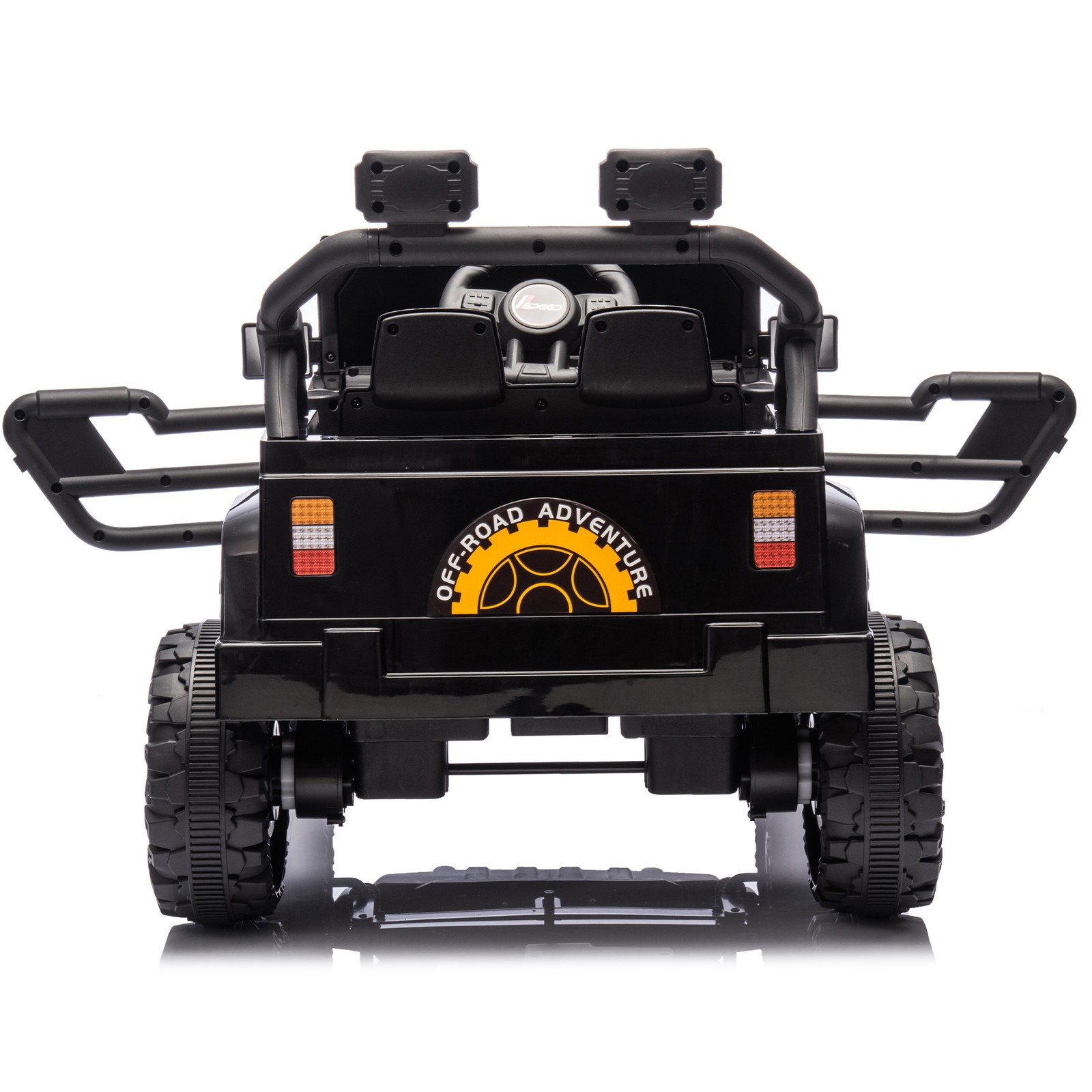 12V Kids Ride on Electric Car w/Parents Control Dual Drive Headlights Slow Start