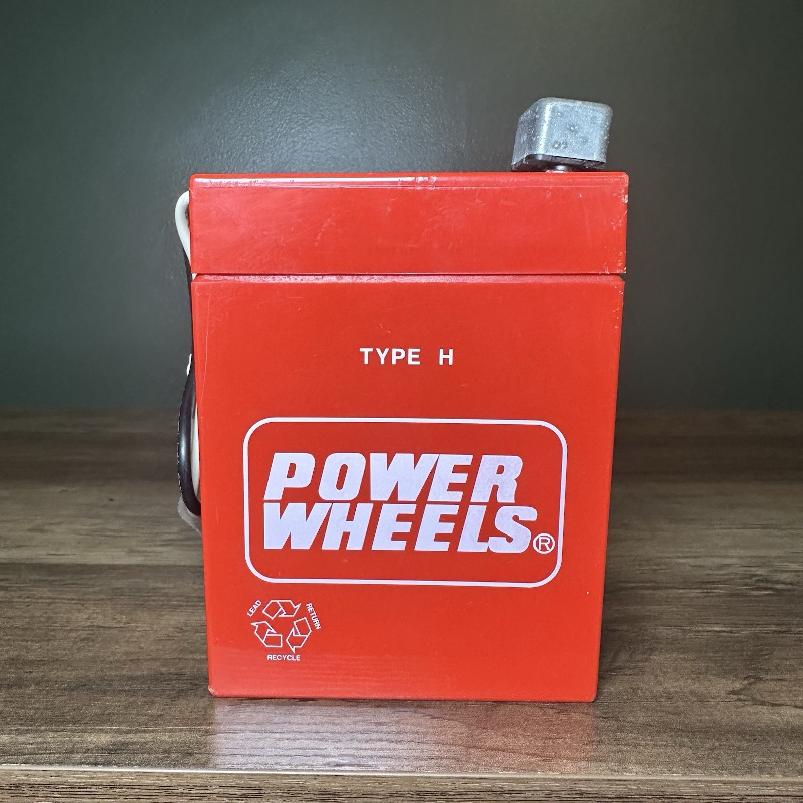 Power Wheels 6 Volt Rechargeable Battery Type H Red
