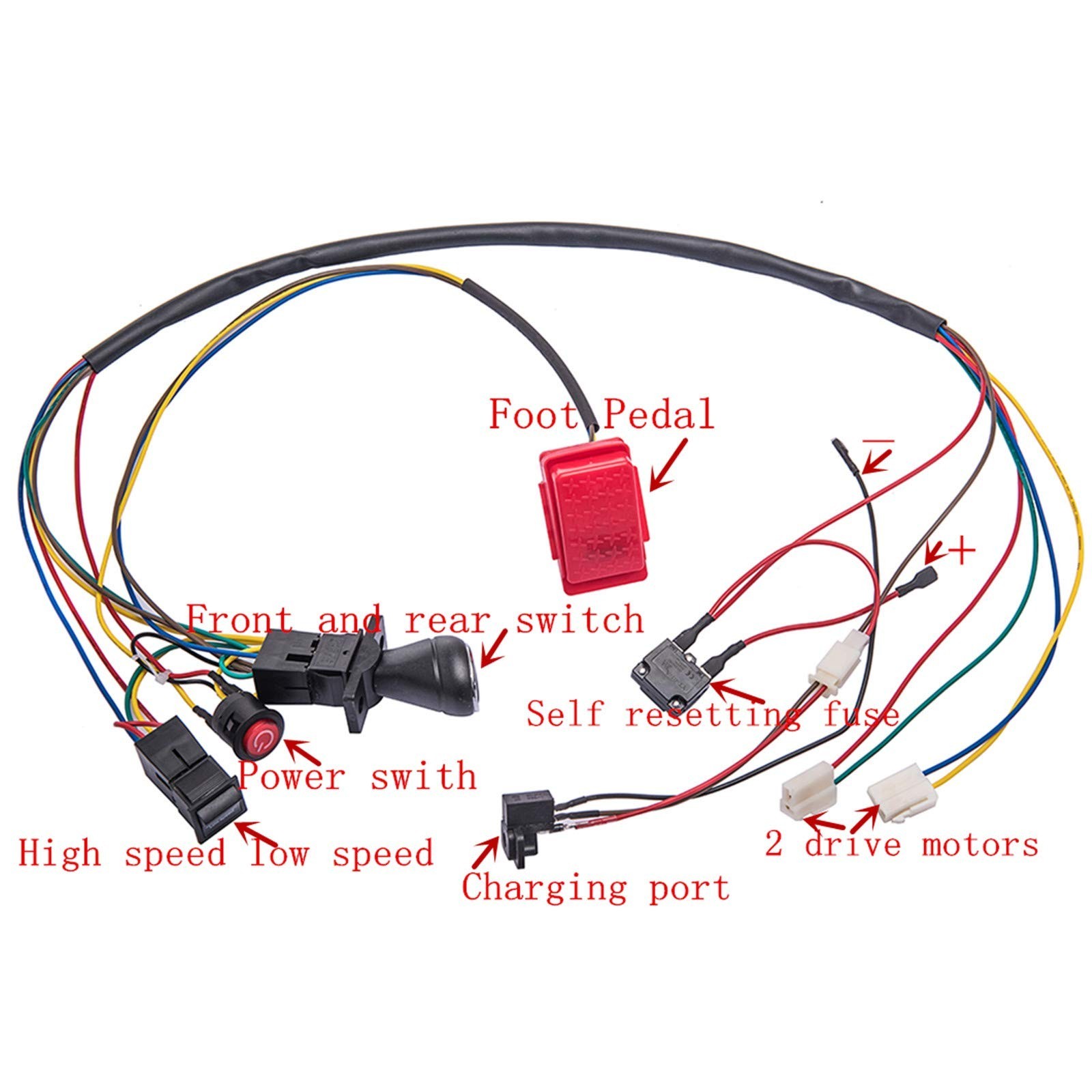 DIY Electric Car Accessories for Kids – Wires & Parts for Ride-On Toy Cars