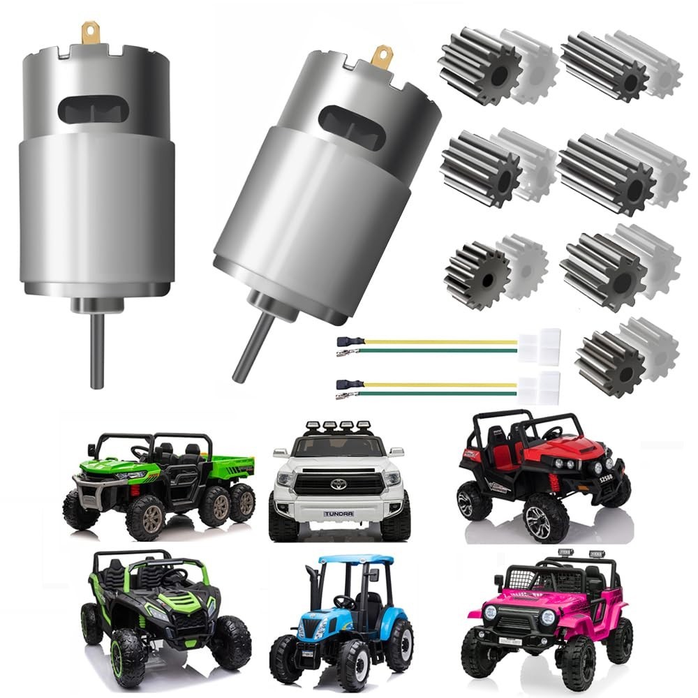 Fast Drive Motor Upgrade for 12V 18V 20V 24V Power Wheels Electric Cars – 2PCS