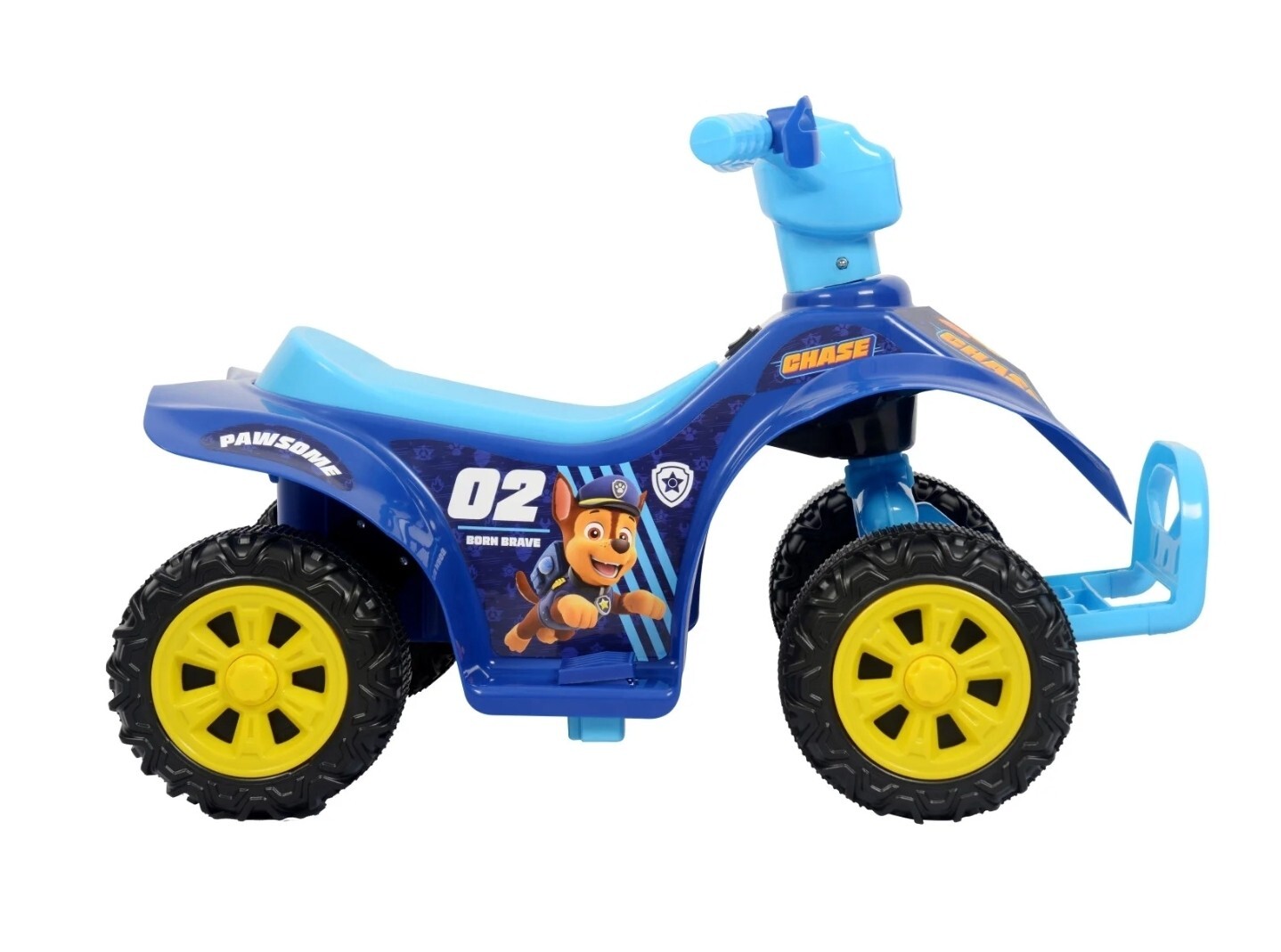 NEW PAW PATROL CHASE 6V QUAD FOR KIDS – POWERFUL AND SAFE RIDE ON TOY AGES 2 – 6