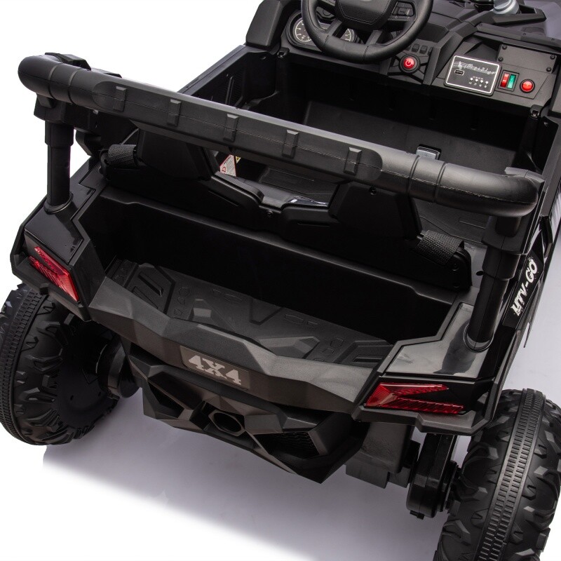 24V Kids Ride On UVT Car 4-Wheels Electric Car Toys Off-Road W/Remote for Kid 3+