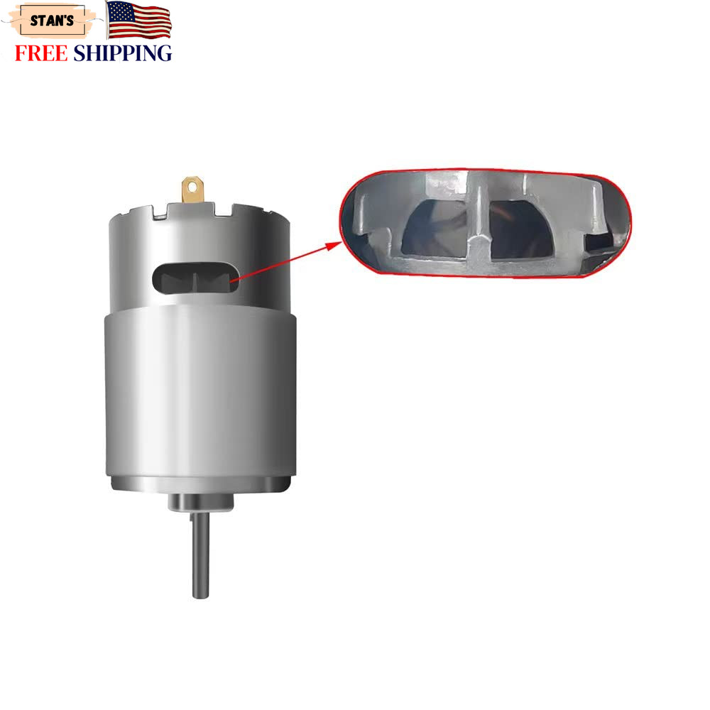 12V RS550 15000RPM Electric Drive Motor for Power Wheels Upgrade 18 Volt M 2Pcs