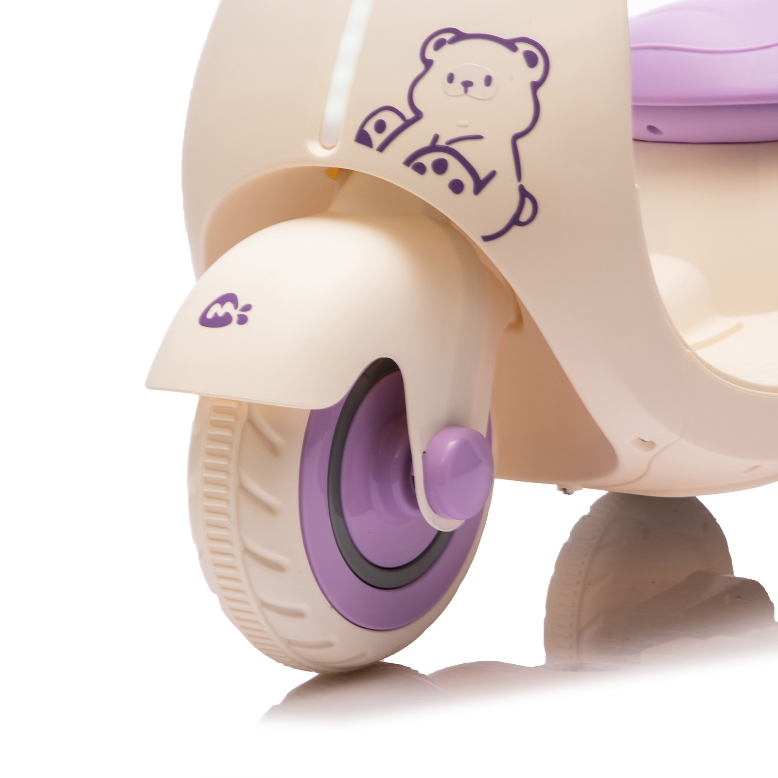 12V Kids Ride On Electric Motorcycle Toddler Scooter w/Wheels & Parents Control