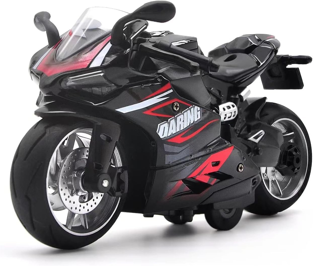 Authentic Alloy Pull Back Motorcycle Toy Kids Christmas Gift