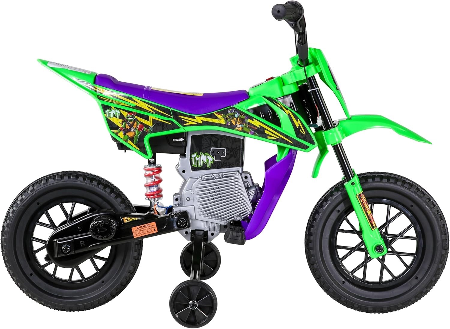 Teenage Mutant Ninja Turtles Kids Motorcycle Electric Ride-On Toy 12V 3MPH New