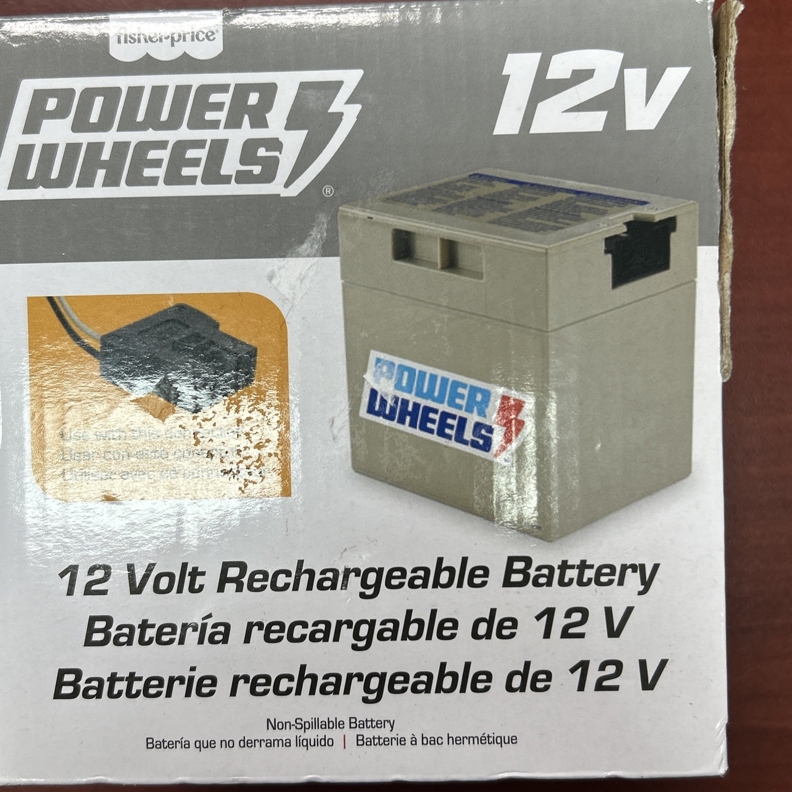 Fisher-Price Power Wheels 74777 12V Rechargeable Battery