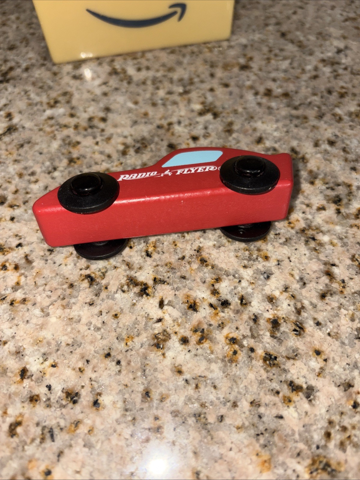 Amazon Delivery Van replacement radio flyer toy car with box 3 1/2″ wood #155