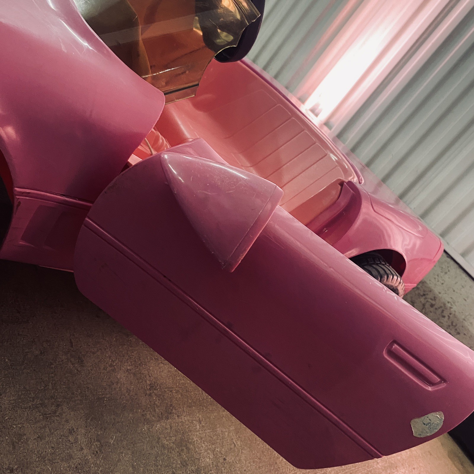 1990 Power Wheels Barbie Pink Corvette *PICKUP ONLY* w/ New Battery