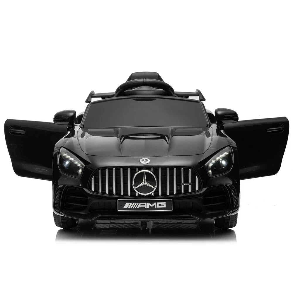 12V Licensed Mercedes-Benz Electric Ride on Car Toy w/Remote Control, LED Lights