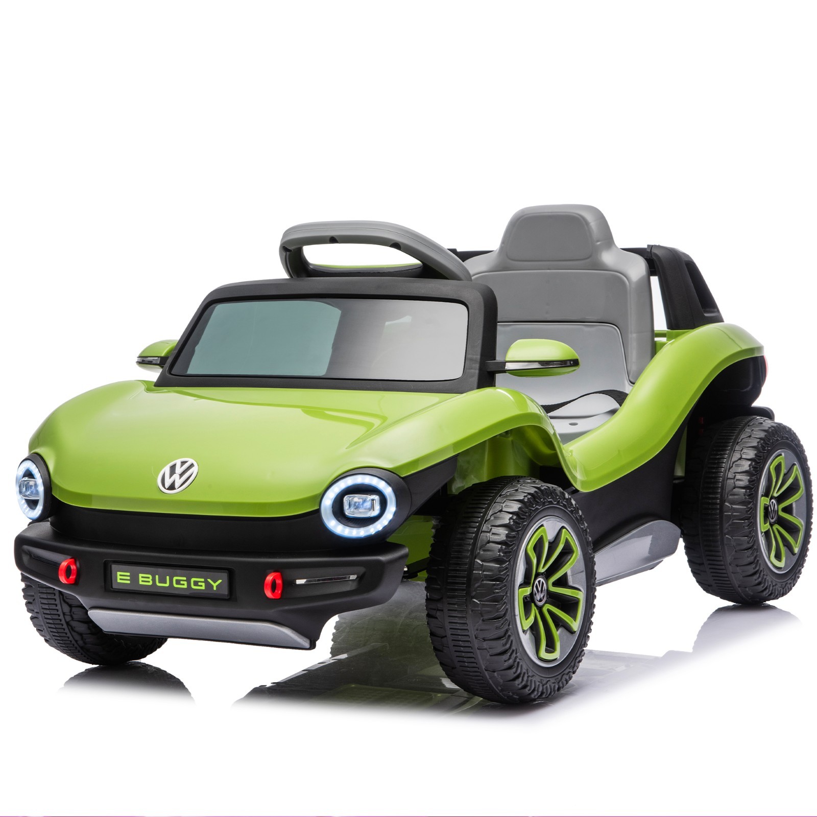 12V Kids Electric Car Ride on Toy Licensed Beetle Truck with Remote for Kids 3-5