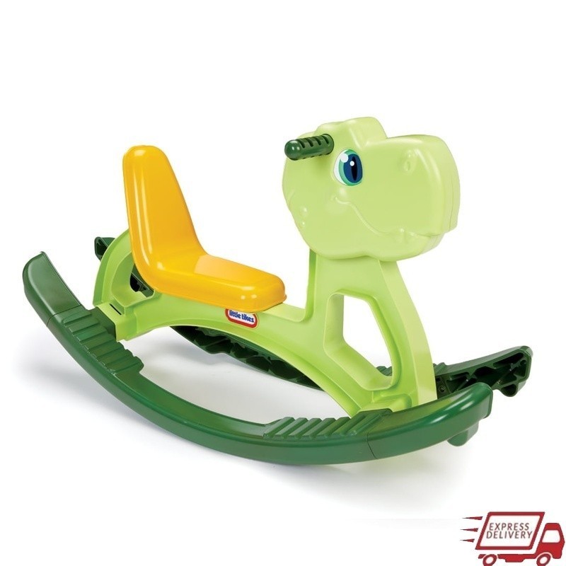 Easy Rockin Dino Lightweight Indoor Outdoor Ride On Toy Kids 18 Months Plus New