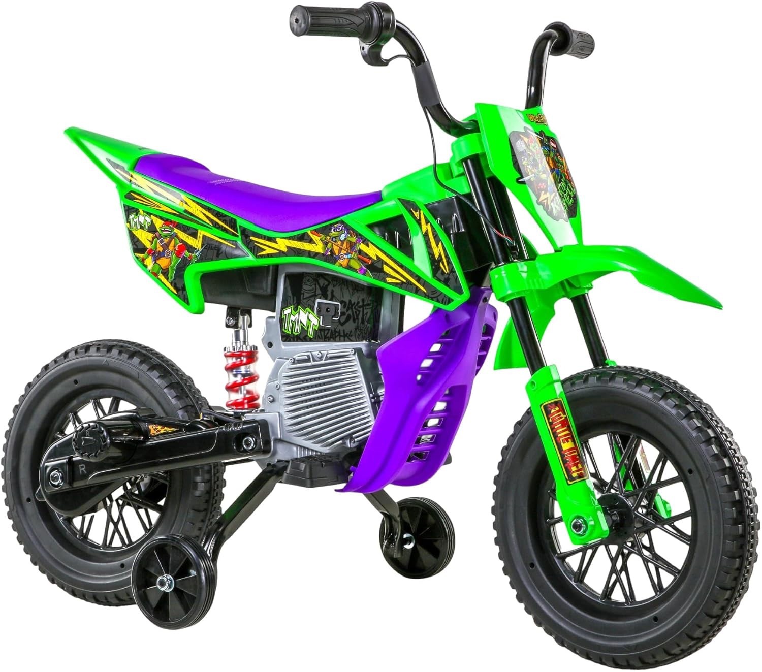 Teenage Mutant Ninja Turtles Kids Motorcycle Electric Ride-On Toy 12V 3MPH New