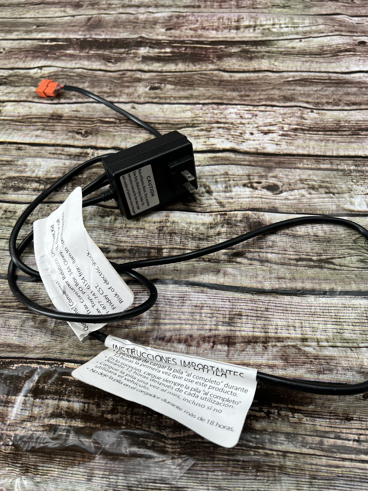 7 Volt Replacement Children Ride On Charger for Kid Trax Car Model SL06-07-11