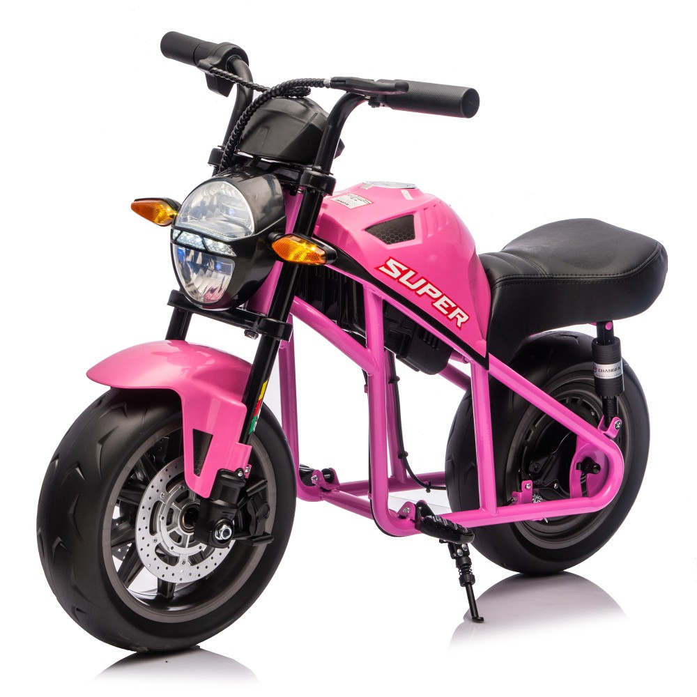 24V 300W Kids Ride On XL Electric Toy Muscle Motorcycle Hub Motor 14in EVA Wheel