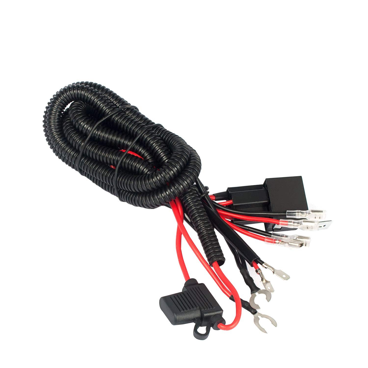 12V Wiring Harness Relay Kit for Car Truck Grille Mount Blast Tone Horns 16AWG