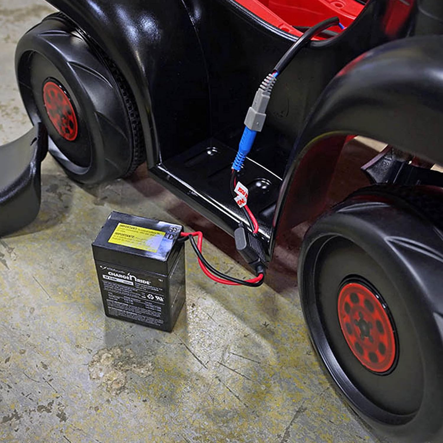 6V Battery for Ride on Toys – 4.5 AH – with Replaceable Fuse – 6 Volt Rechargeab