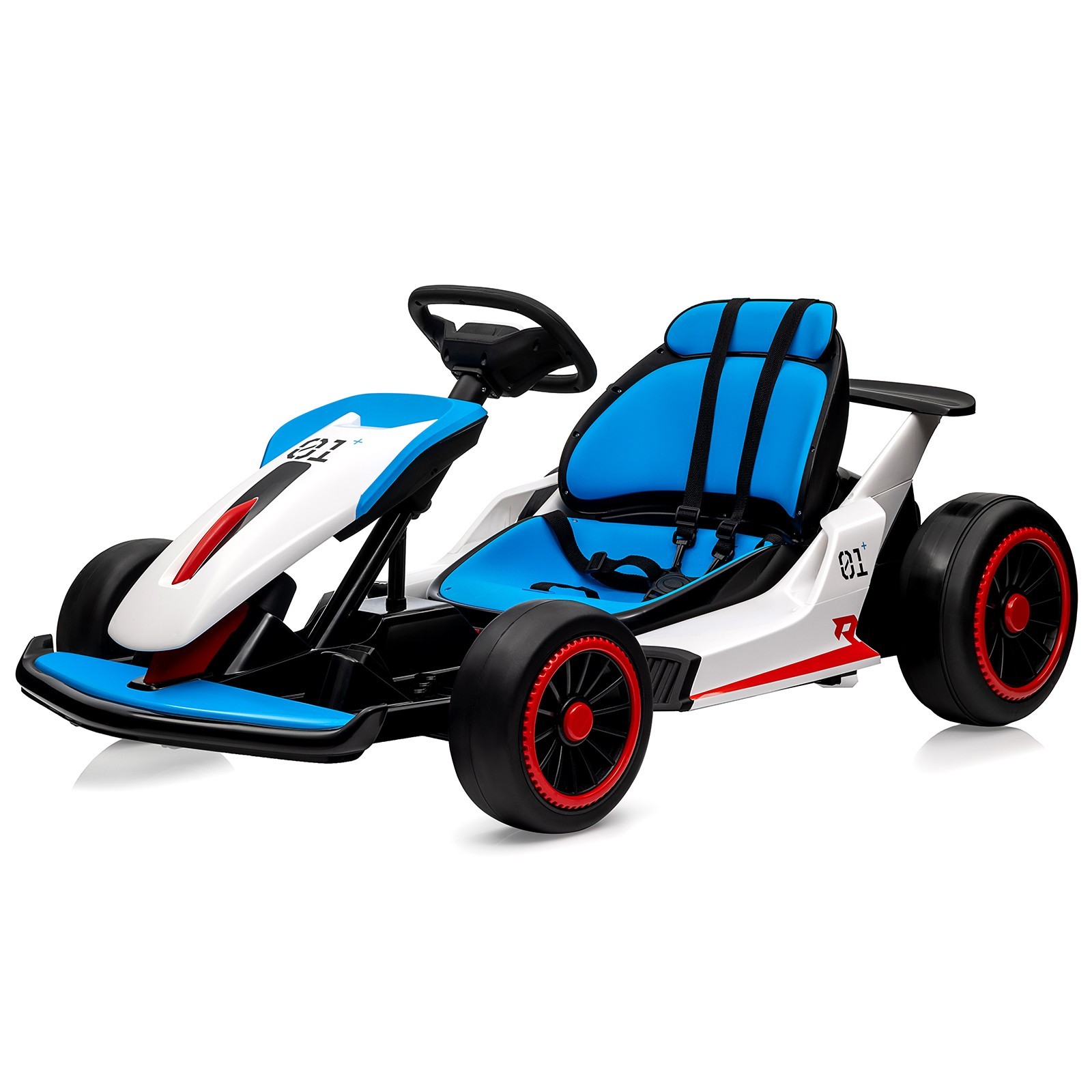 Kids 24V Ride On Toy Go Kart Child Electric Drift Go-Kart w/Long-Lasting Battery