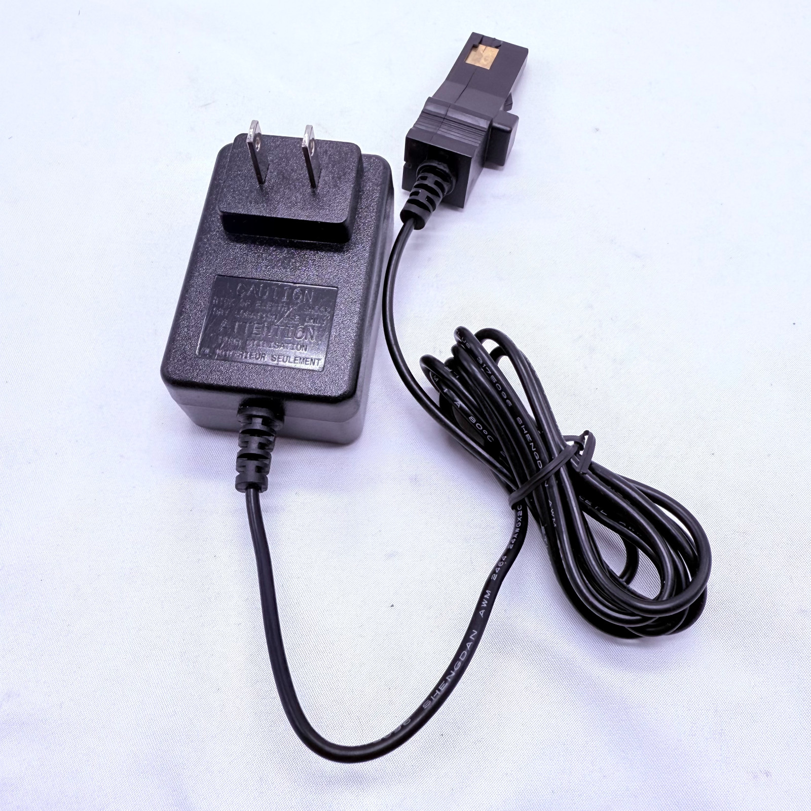 12-Volt Charger for Power Wheels Gray Battery and Orange Top Battery
