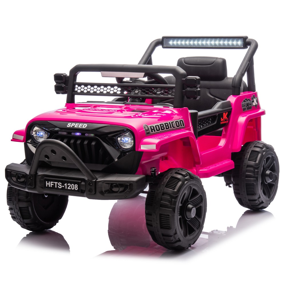 2 Seater Kids Electric Car 12V Ride on Toy Wheel Truck with Remote Control, LED