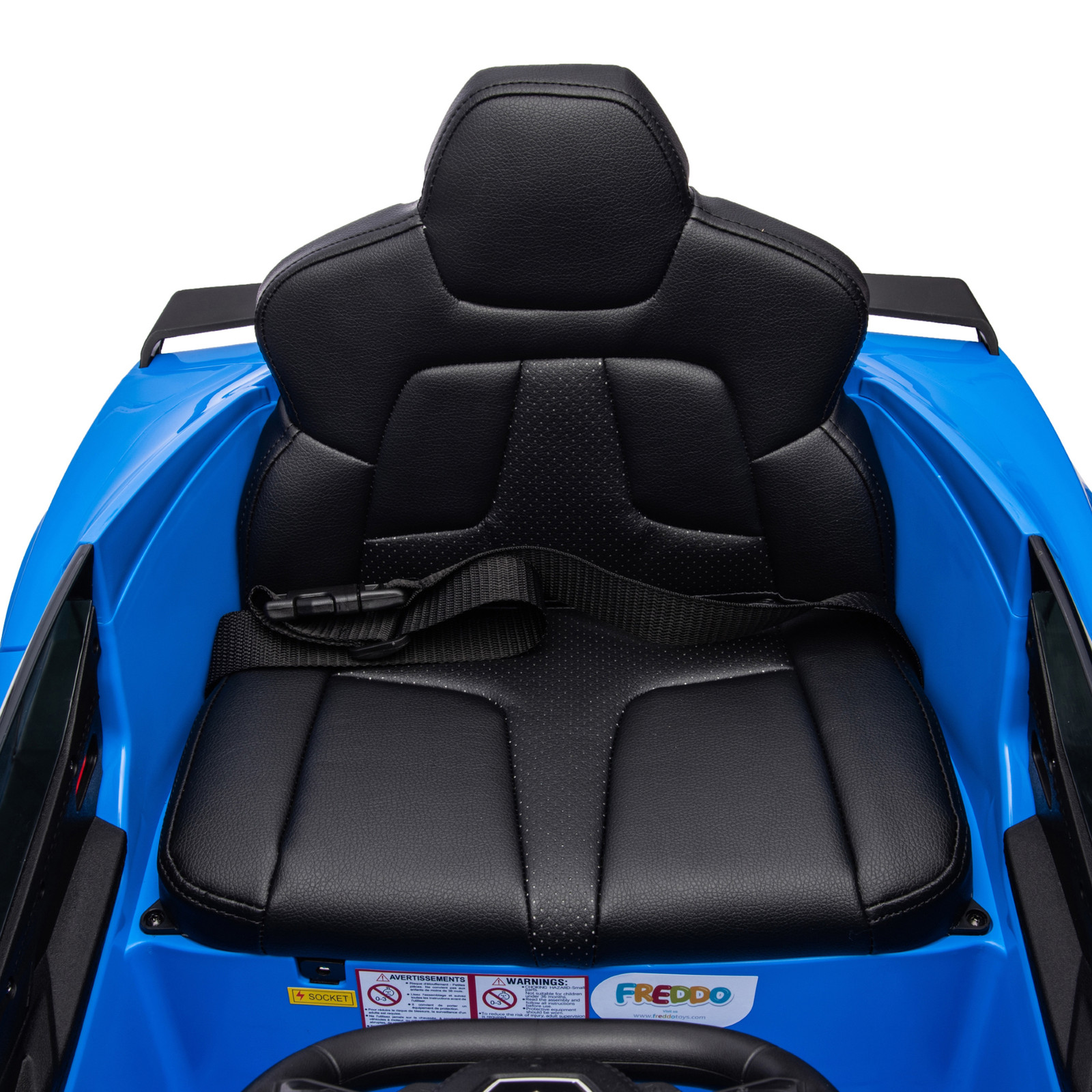 12V Chevrolet Corvette C8 Kids Ride On Car Electric Toy Luxury Sports Blue RC