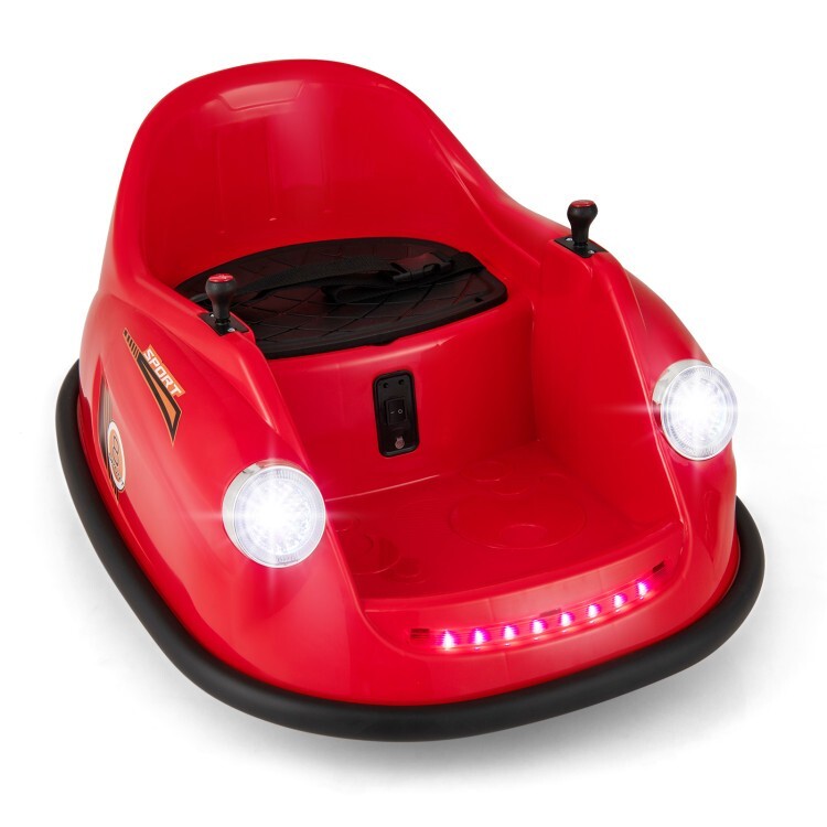 12V Battery Powered Electric Kids Ride on Baby Bumping Toy Car w/Remote Control
