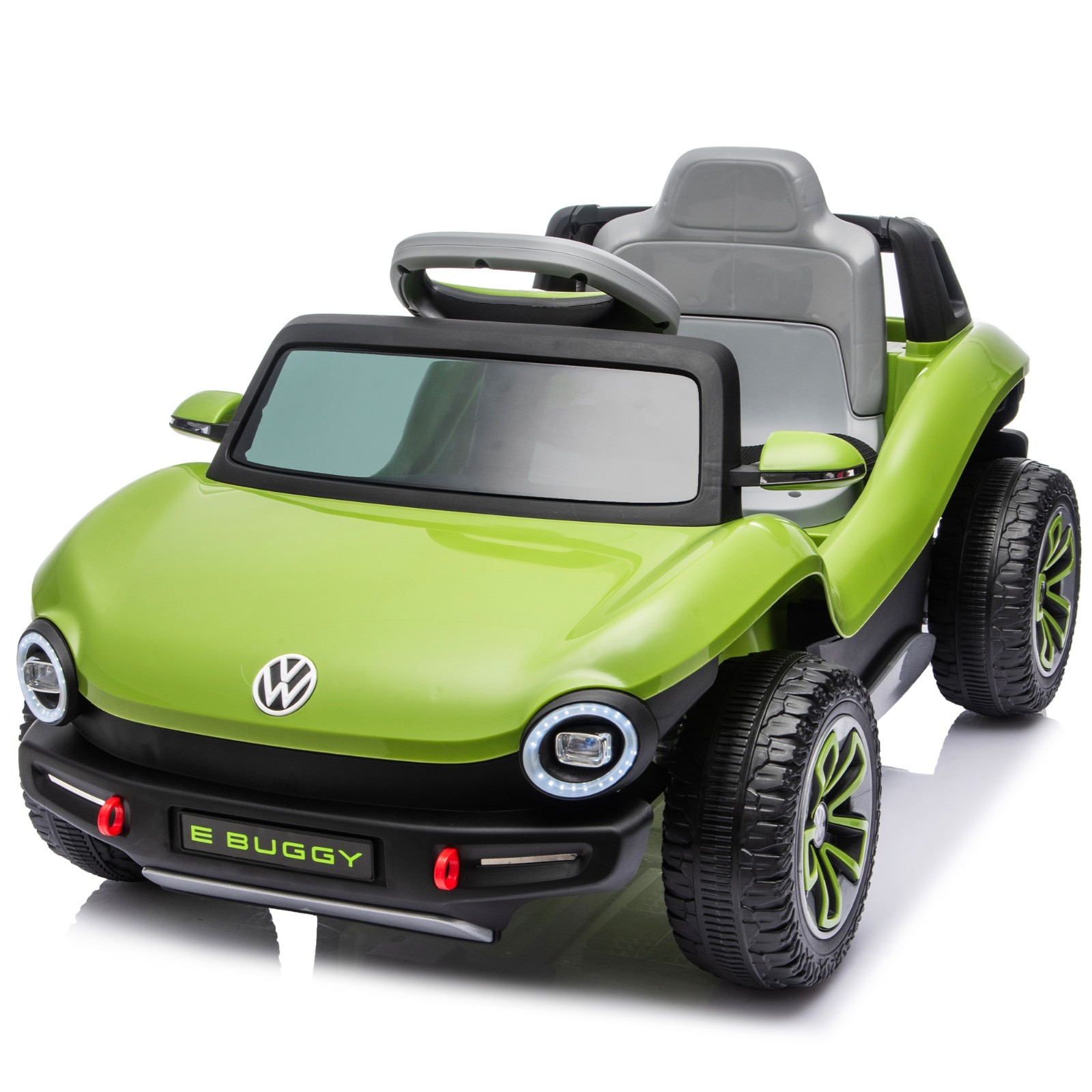 12V Kids Electric Car Ride on Toy Licensed Beetle Truck with Remote for Kids 3-5