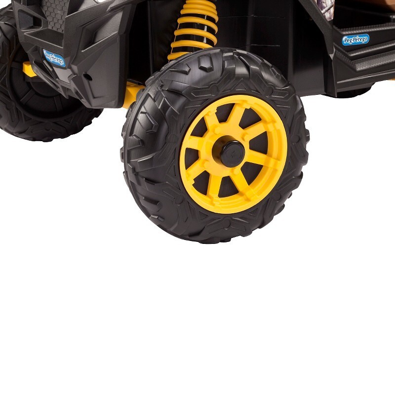 Peg Perego 12V Polaris RZR 900 Powered Ride-On Seats 2 children
