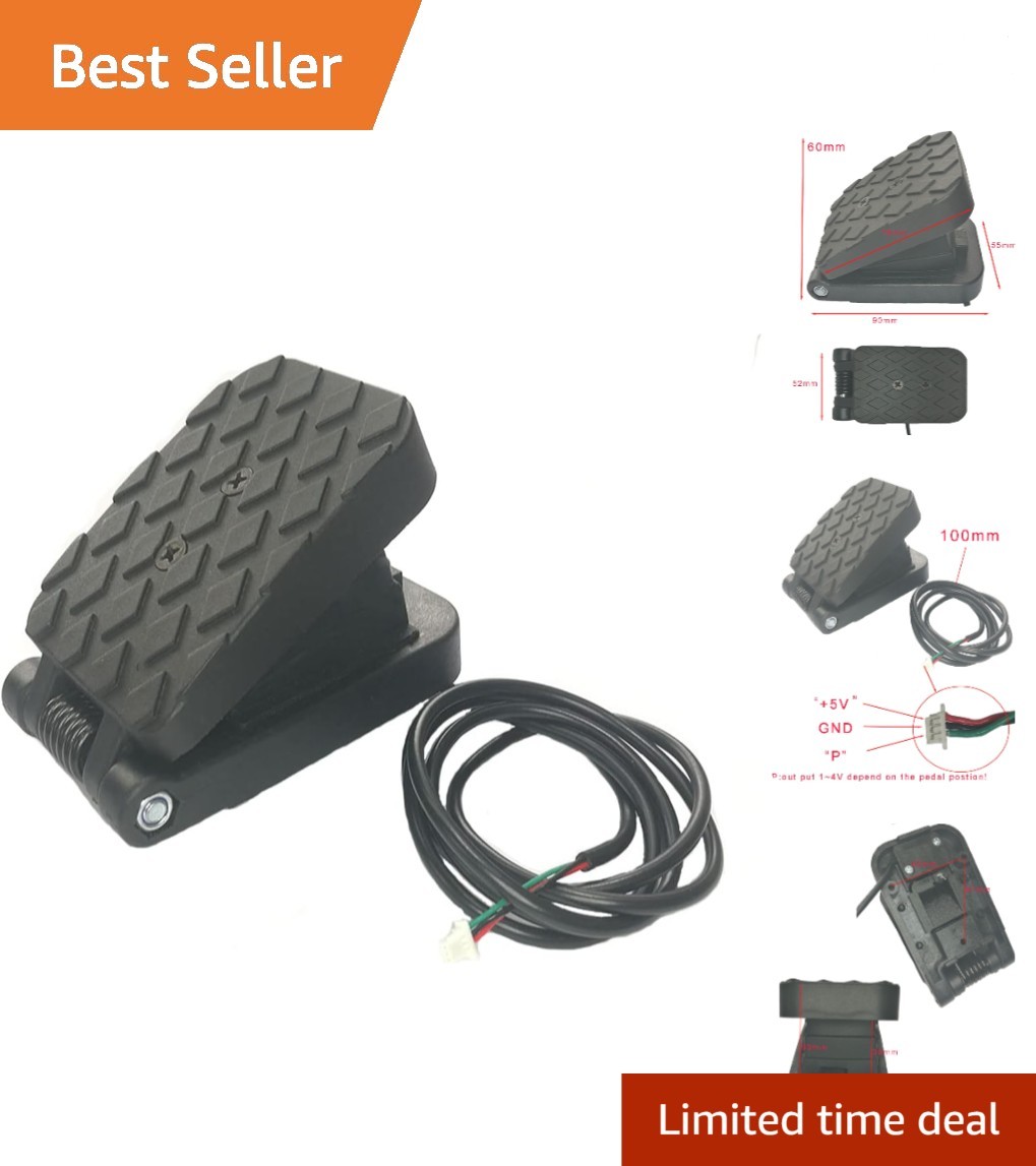 Manual Operation Variable Speed Pedal for Electric Ride-On Cars – High Quality