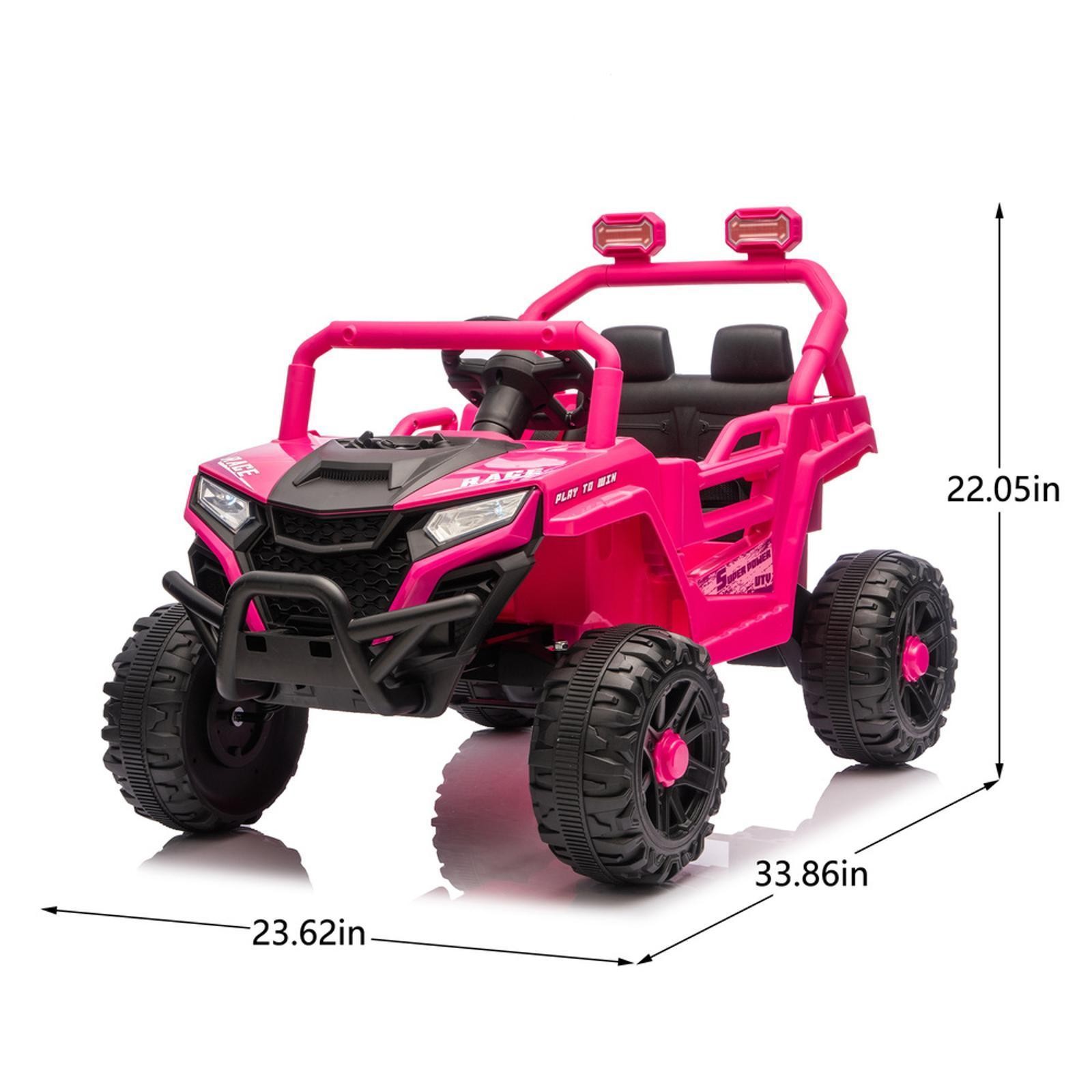 Upgraded Battery Ride Kids Bikes Riding Toys with Anti Slip Grip Wheels Electric