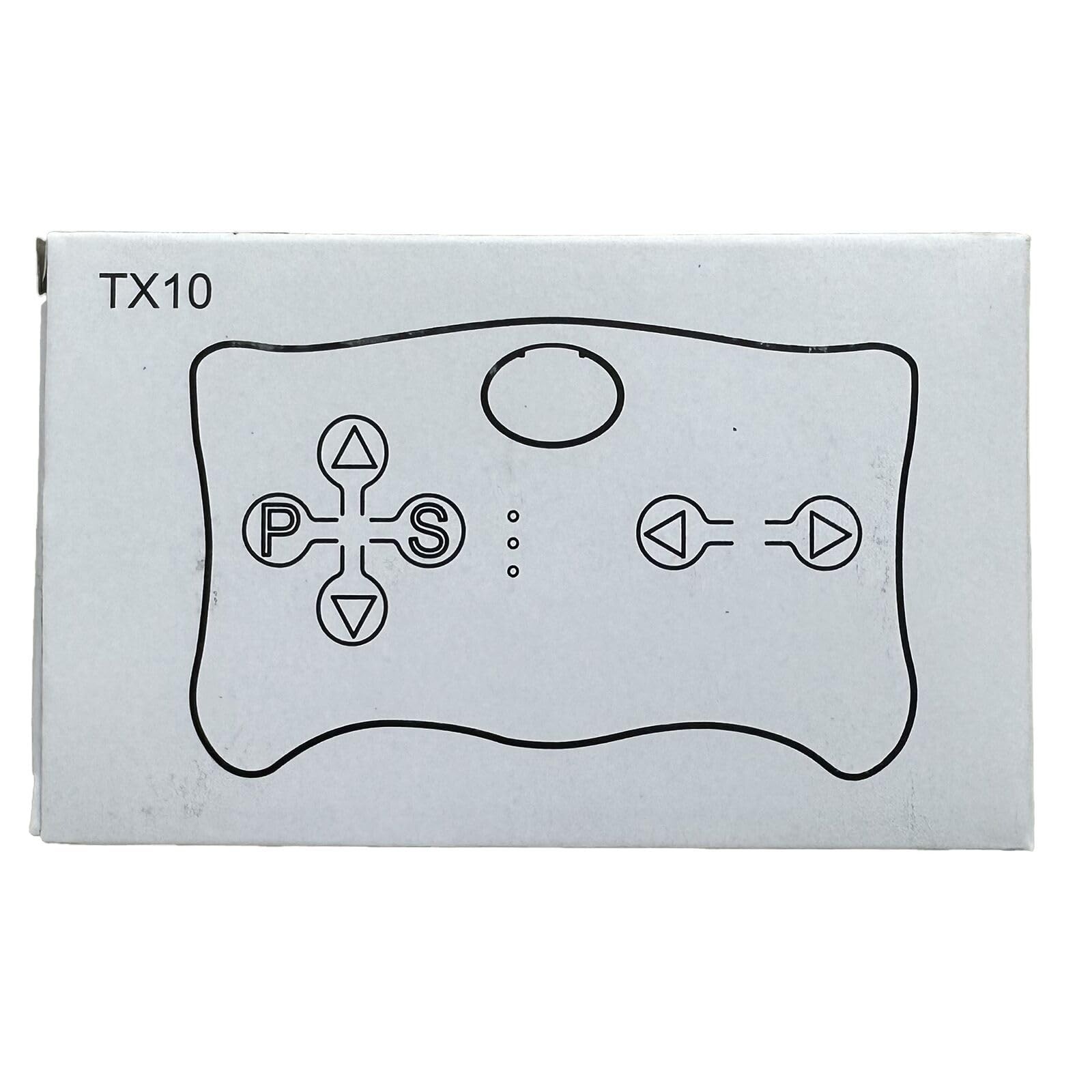 2.4G Bluetooth Remote Control TX10 Controller Transmitter Large, White