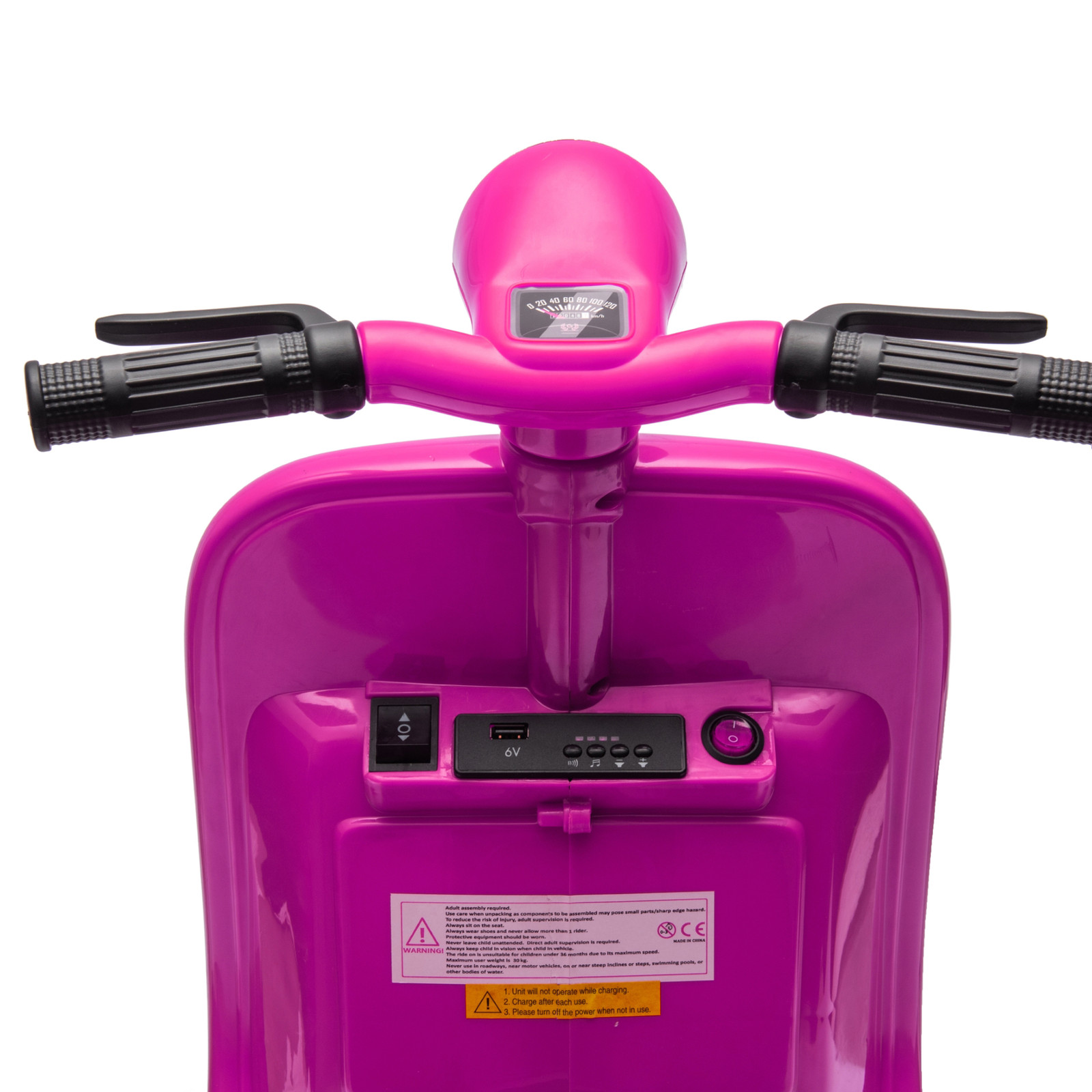 12V Kids’ Vespa Electric Ride-On Scooter