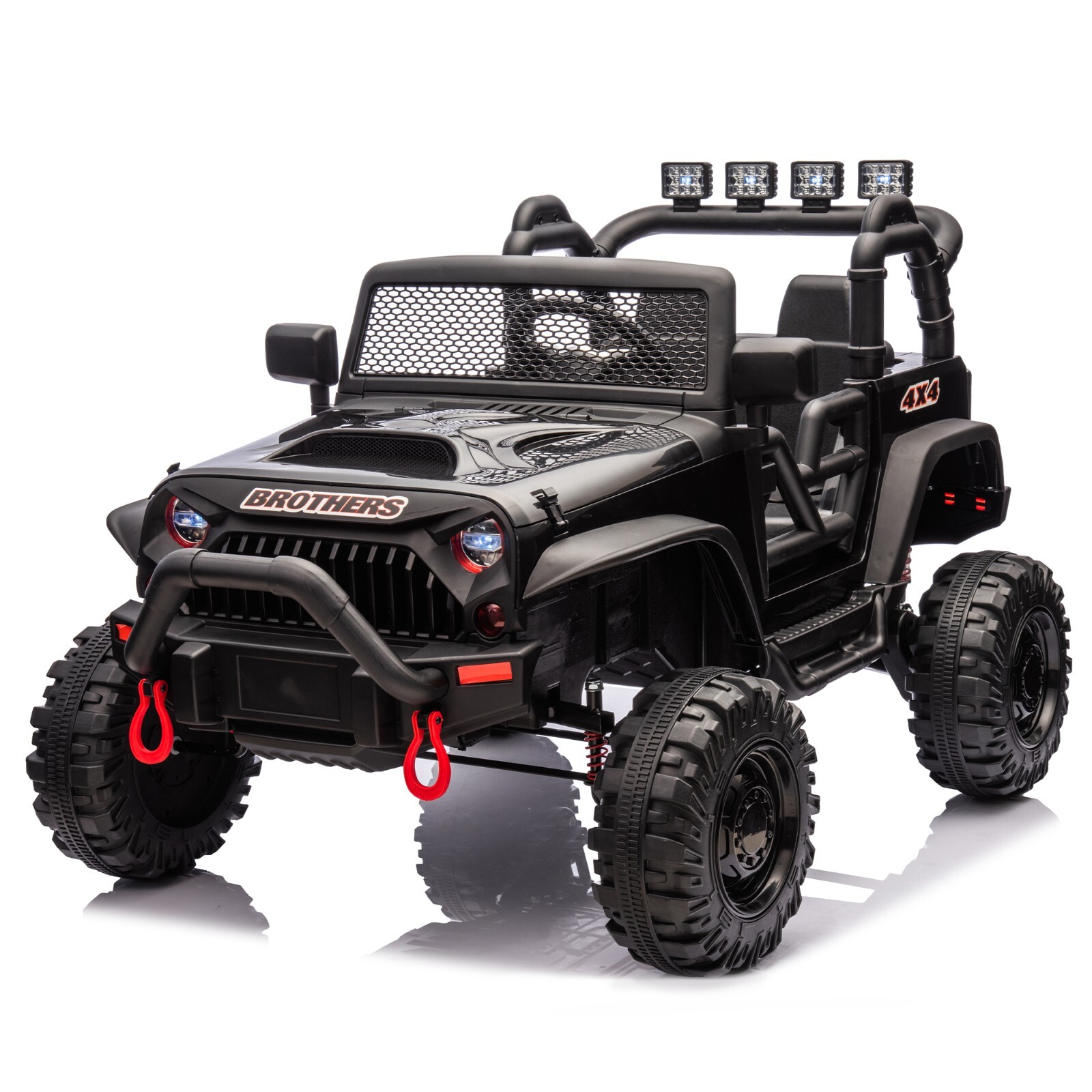 2 Seaters Ride on Car for Kids 24V Electric Truck Toy with Remote Control 400W