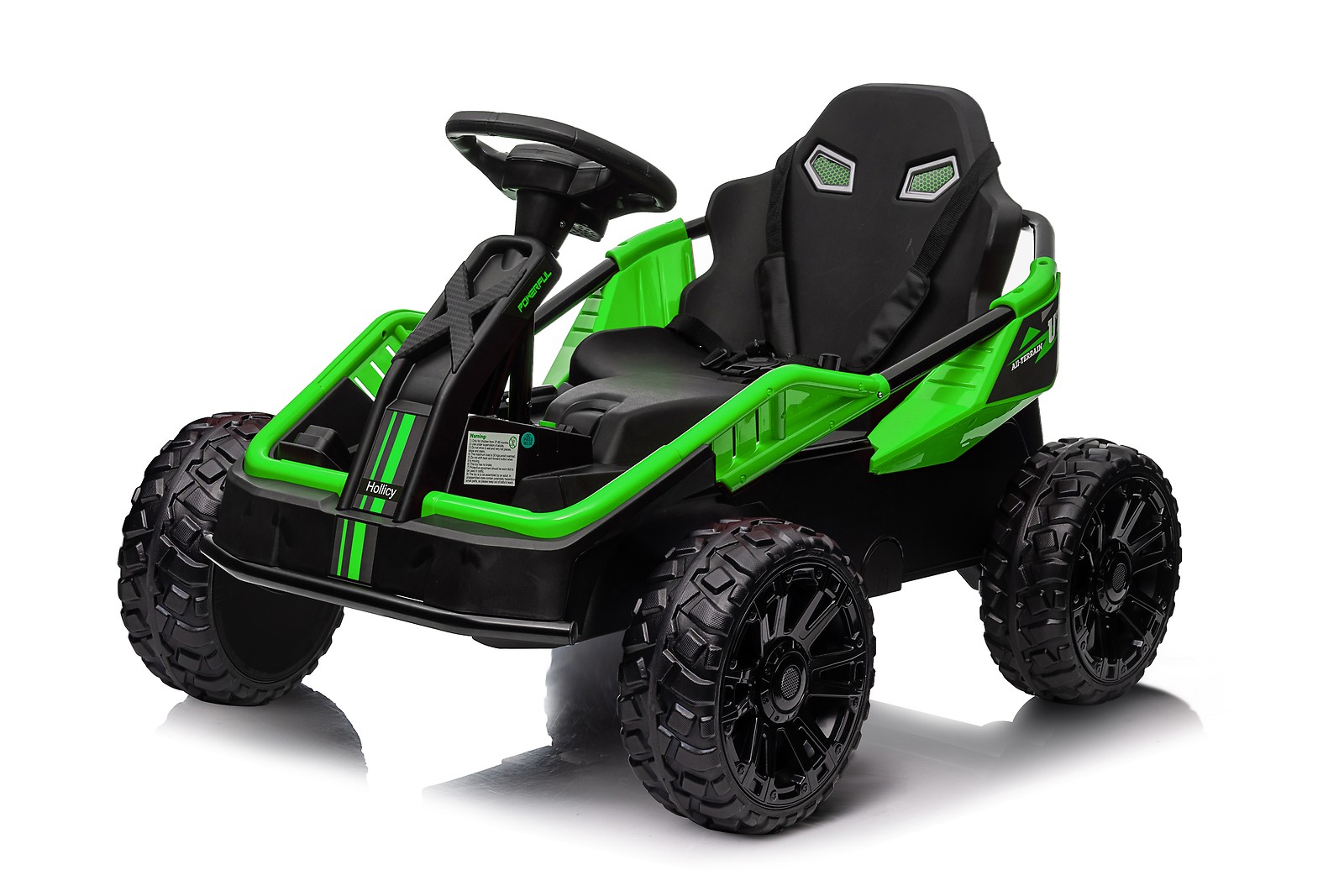24V Ride On Toy for Big Kids 4x200W Electric Go Kart Safety First Battery-Powere