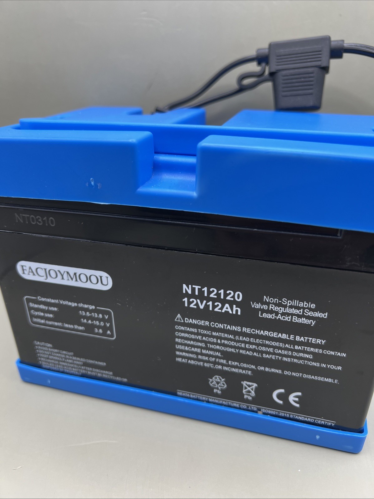 12 Volt 12AH Battery for Peg Perego Tractor John Deere Gator XUV Polaris RZR 900