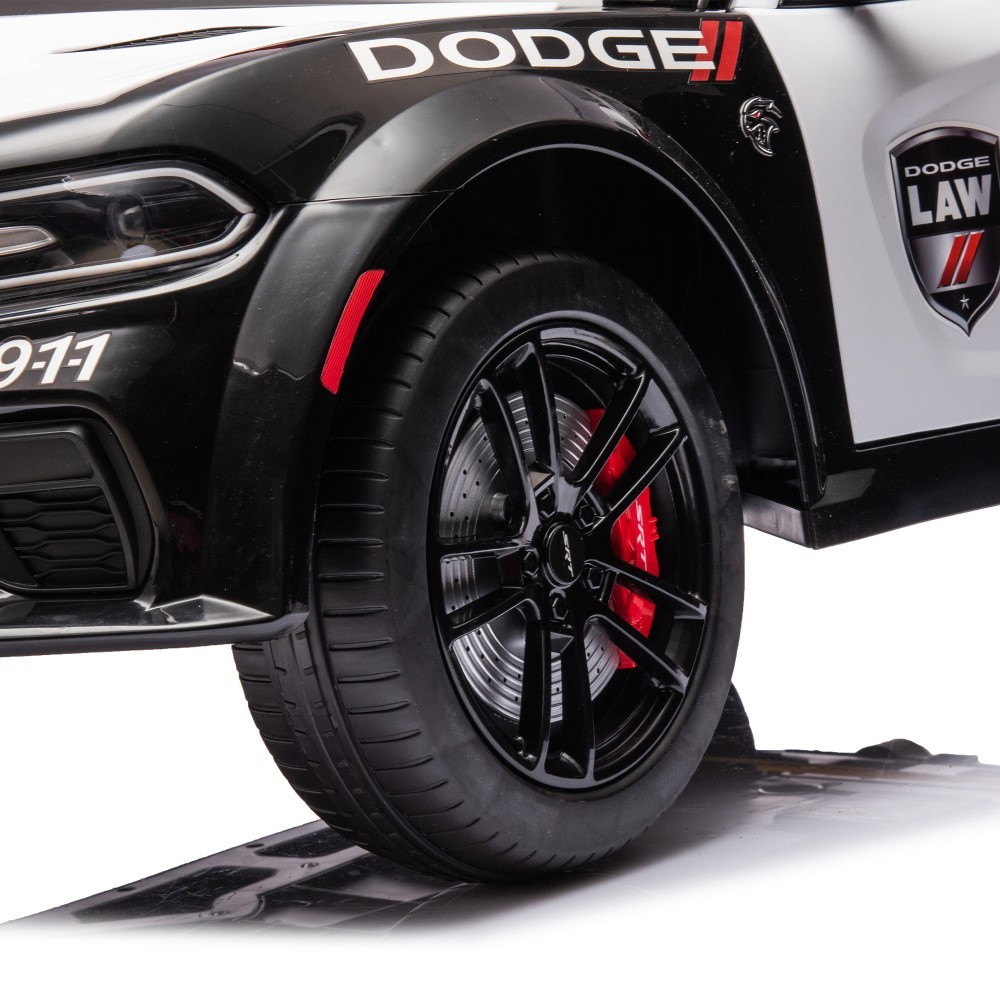 12v Kids ride on police car W/Parents Remote Control For Children