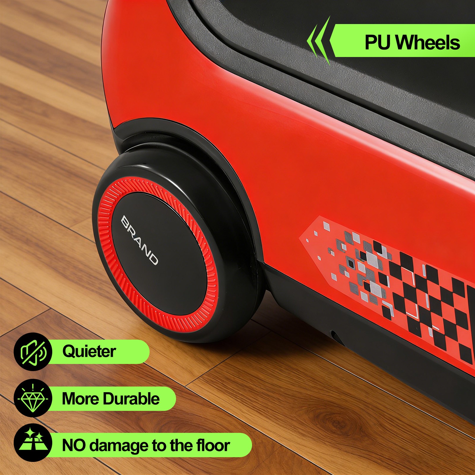 12V Kids Ride On Vacuum Cleaning Car Go Kart w/Detachable Dust Box,Music,2 Speed