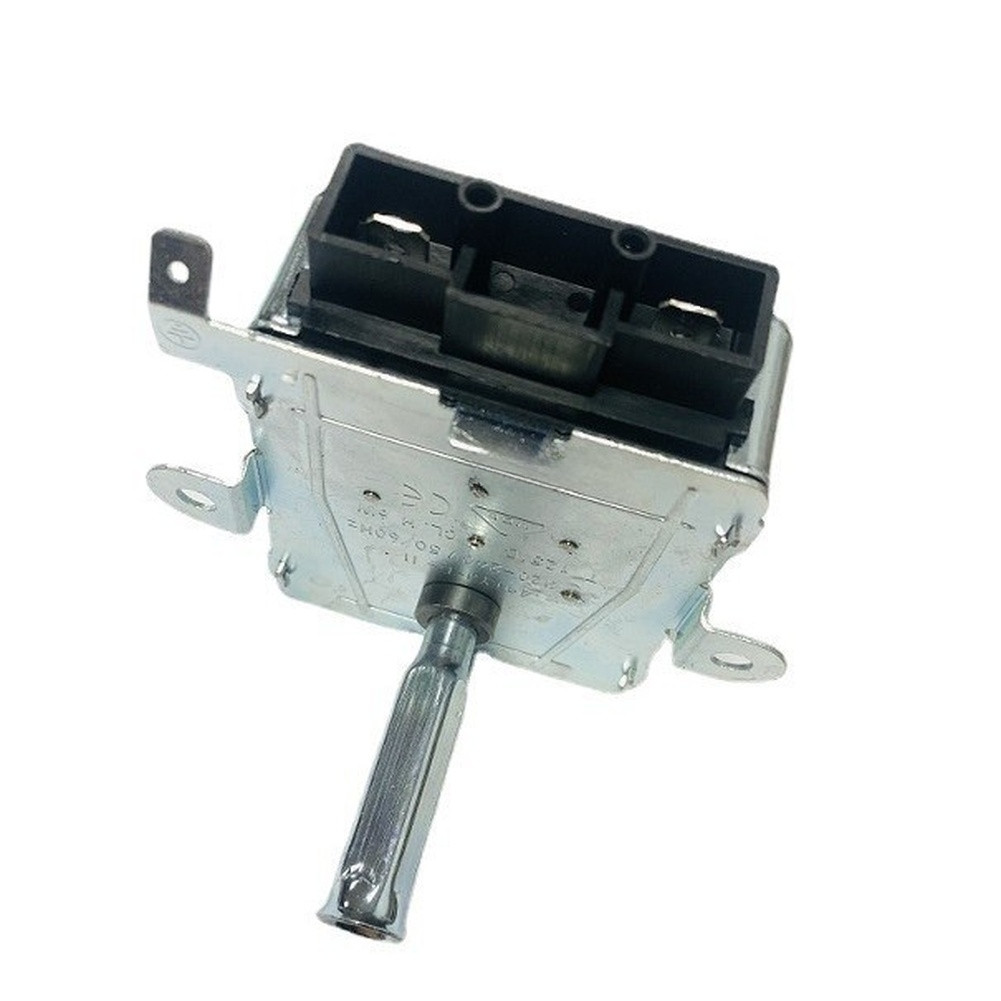 Low Noise Motor Oven Motor H-class Insulation Metal Construction Silver Finish