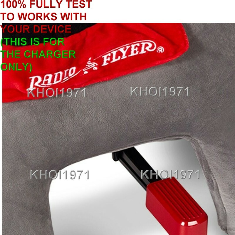 WALL charger AC adapter FOR 987 Radio Flyer PEANUT Elephant plush ride on