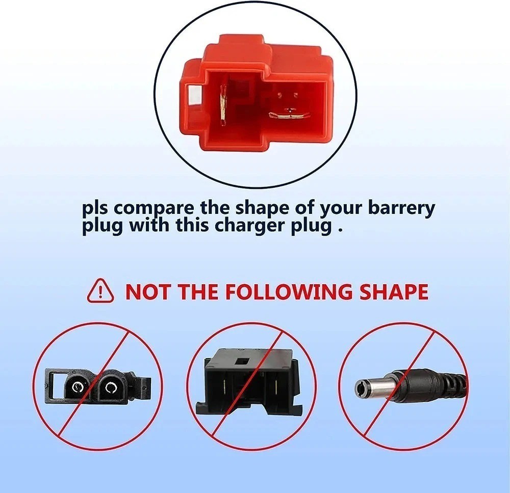 12V Battery Charger for Kids Ride on Toys, 12V Kids Ride on Car Charger for Kid