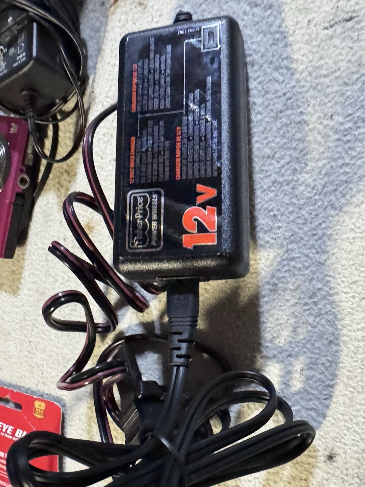 Fisher-Price Power Wheels 12 Volt Quick Battery Charger 00801-1429 AC100-240V