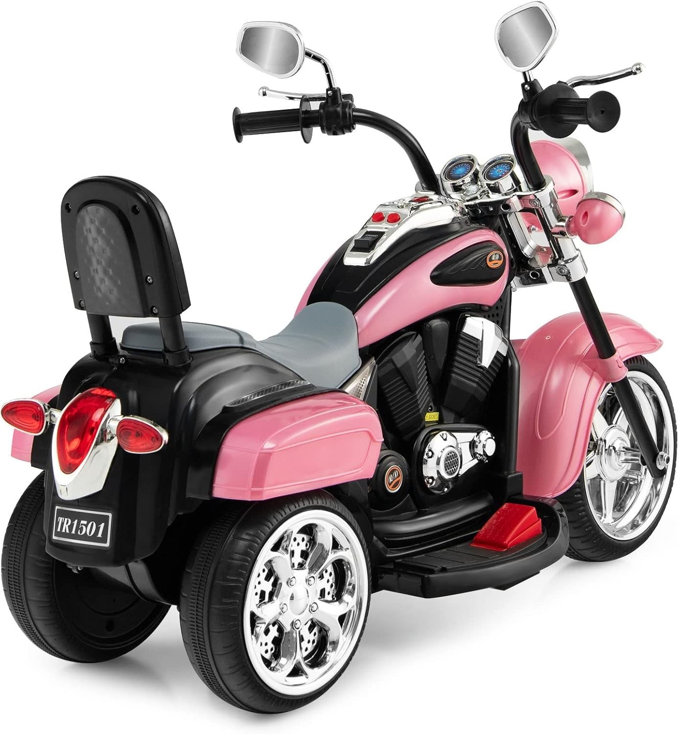 Electric Toddler Motorcycle with Adjustable Headlight