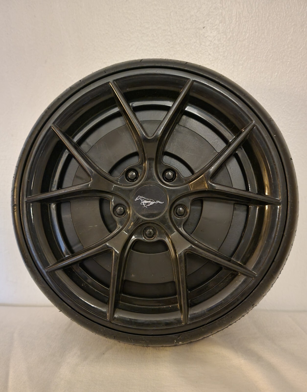10″ Front Wheel For Red Ford Mustang GT 6V Ride On Vehicle Replacement
