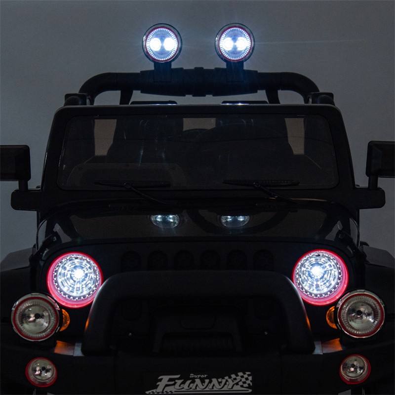 24V Kids Ride On Electric Car w/ Parents Control 2WD 2.5-4MPH for Kids Aged 3-8
