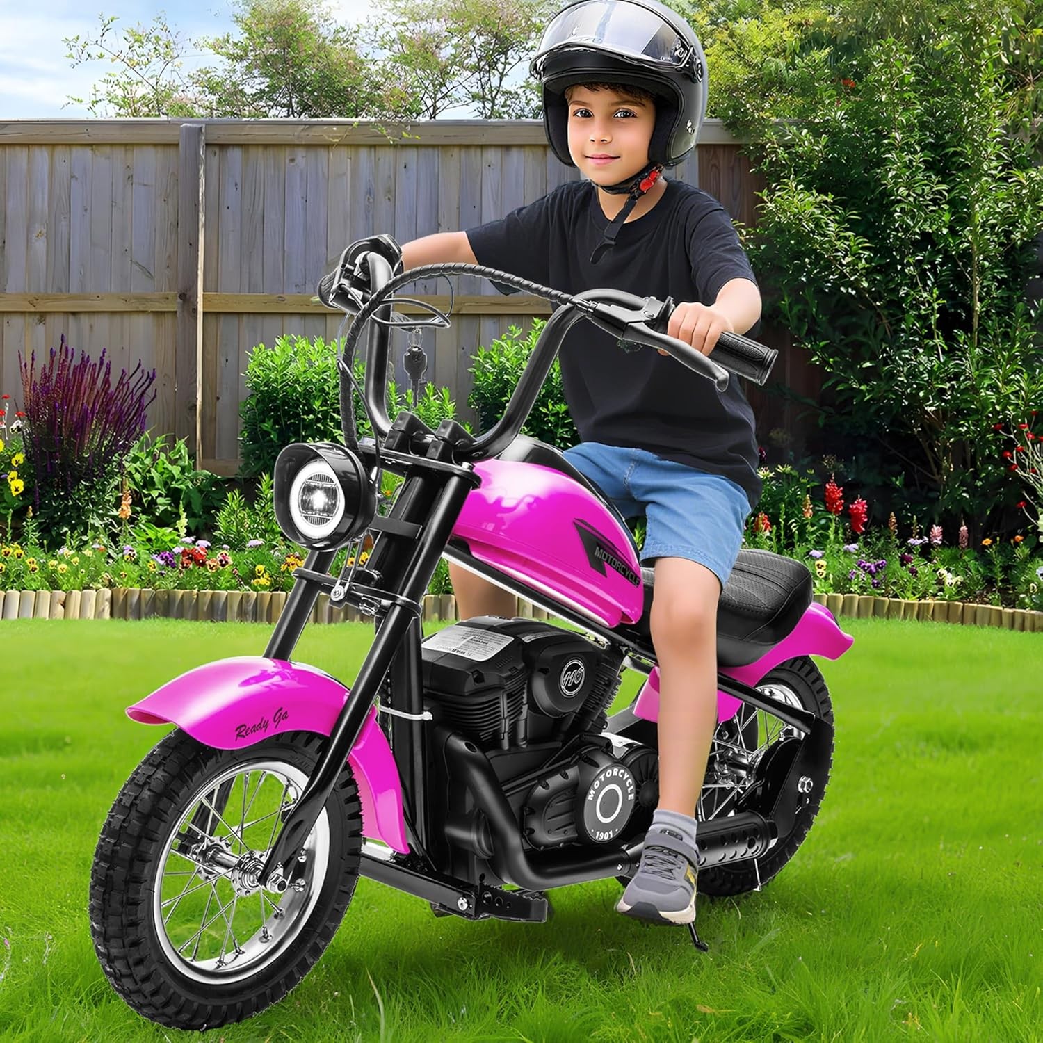 24V Electric Dirt Bike for Teens,250w Brushed Electric Motorcycle, Up to 14MPH