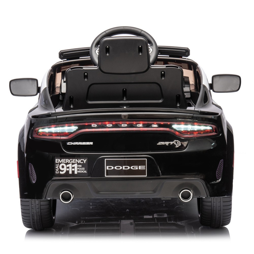 12v Kids ride on police car W/Parents Remote Control For Children