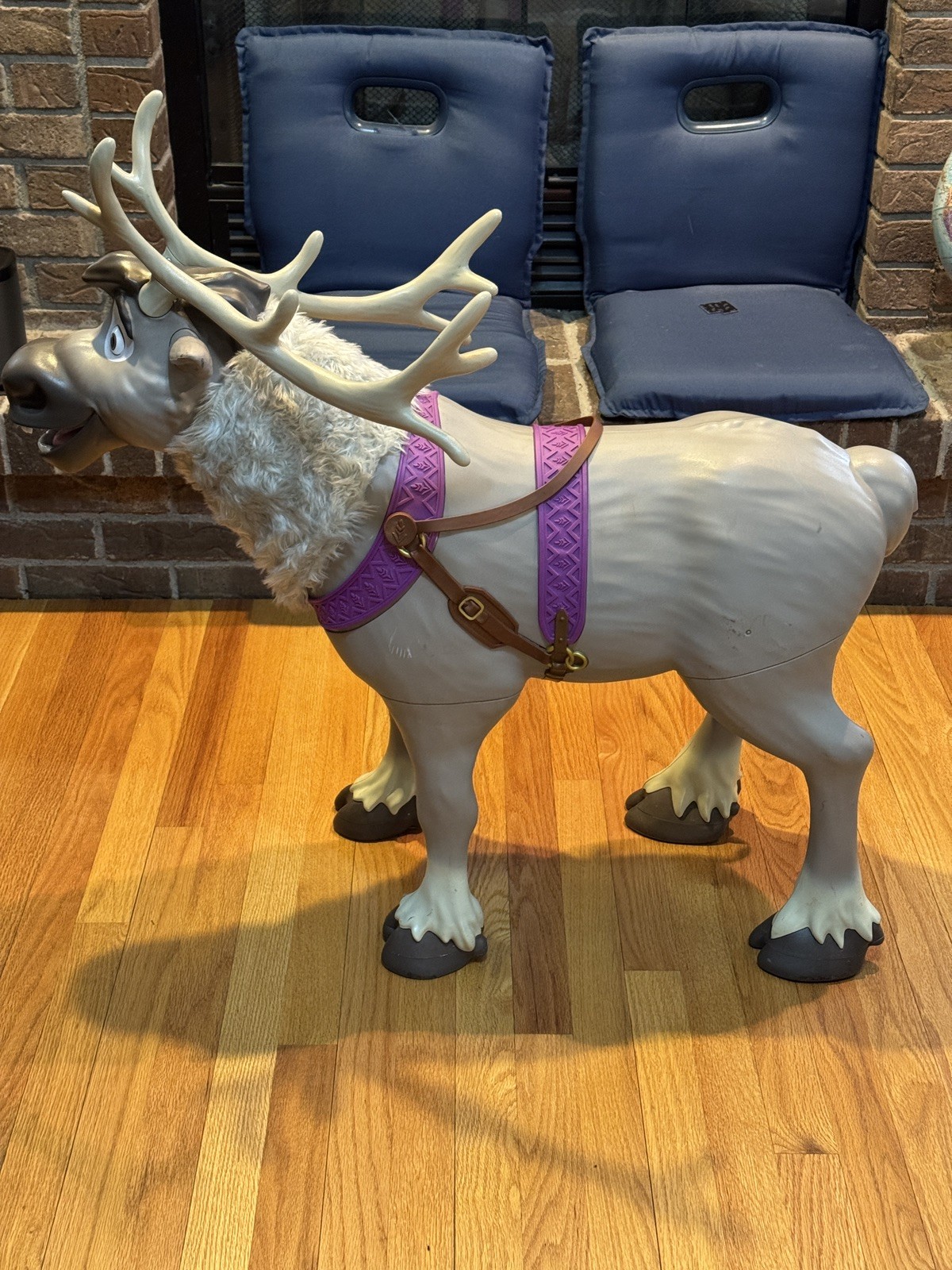 Disney Frozen 2 Playdate Sven Ride-On Reindeer Child Size Toy with Sounds Video